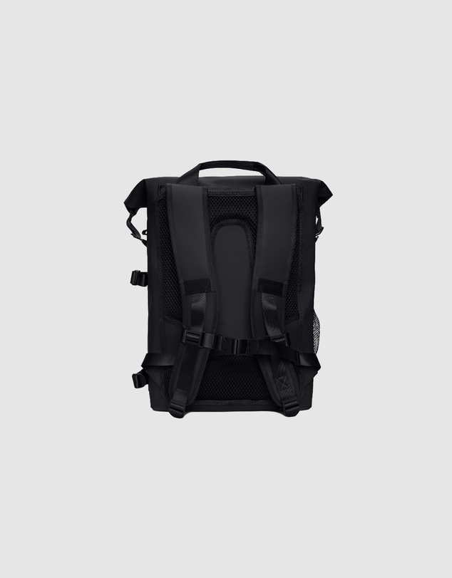 RAINS - Deepwater Rolltop Rucksack Black