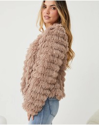 Esther & Co - Ophelle Jacket - Mocha