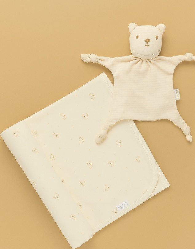 Purebaby - Bunny Rug  & Snookie Gift Pack-Babies