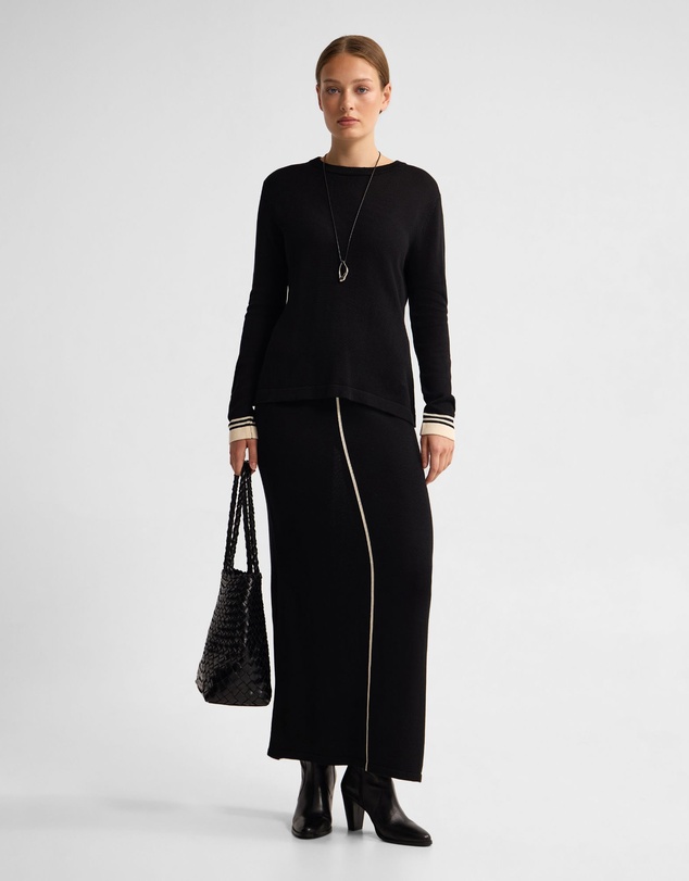 Oxford - Lettie Stripe Knitted Top