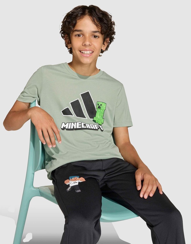 adidas Sportswear - Adidas Minecraft Training T-Shirt - Kids-Teens