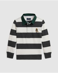 Polo Ralph Lauren - Polo Bear Cotton Rugby Shirt - Kids