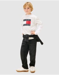 Tommy Hilfiger - Heritage Flag Print Jersey T-Shirt - Teens