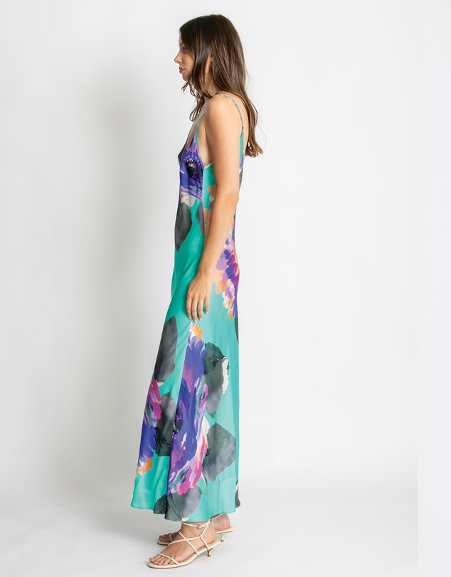 KACHEL - Zoey Slip Maxi Dress