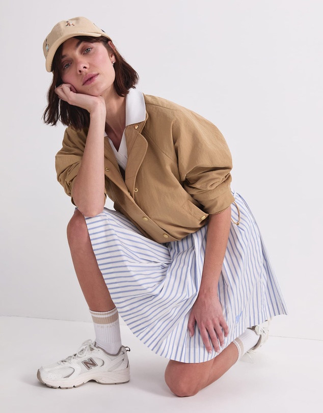 Sportscraft - Logo Stripe Tennis Skirt