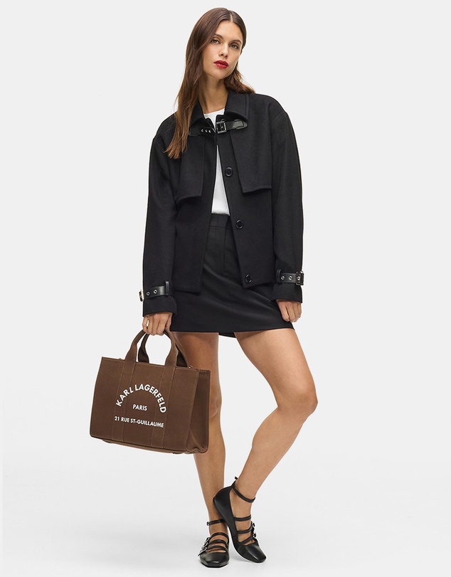 Karl Lagerfeld - Rue St-Guillaume Medium Square Tote Bag