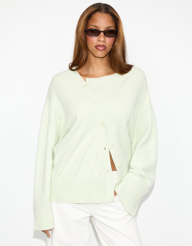 Dazie - Zara Asymmetric Knit Jumper