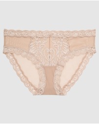 Natori - Feathers Low Rise Lace Hipster Brief