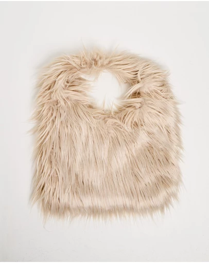 Studio - Brianna Fur Tote Bag