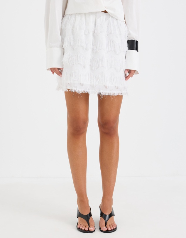Calli - Frankie Fringe Tassel Mini Skirt