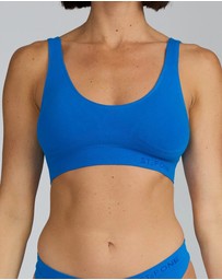 STEP ONE - Single Women's SmoothFit Padded Bra - Blue Lagoon