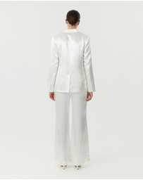 Third Form - Satin Flare Trousers