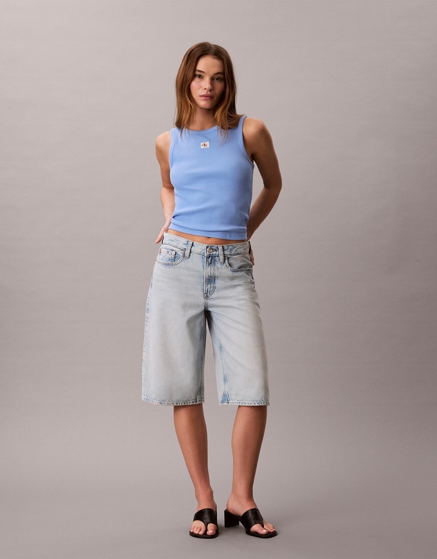Calvin Klein Jeans - Cotton Stretch Ribbed Tank Top