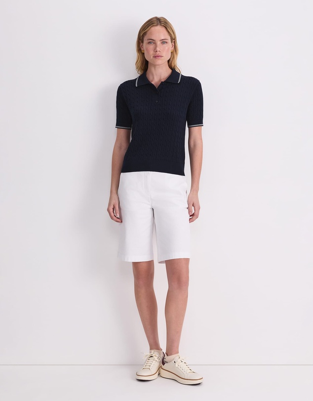 Sportscraft - Chiffon Cotton Cable Polo