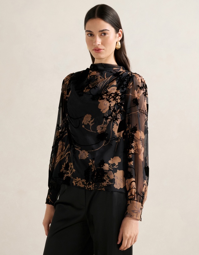Forever New - Amaya Drape Blouse