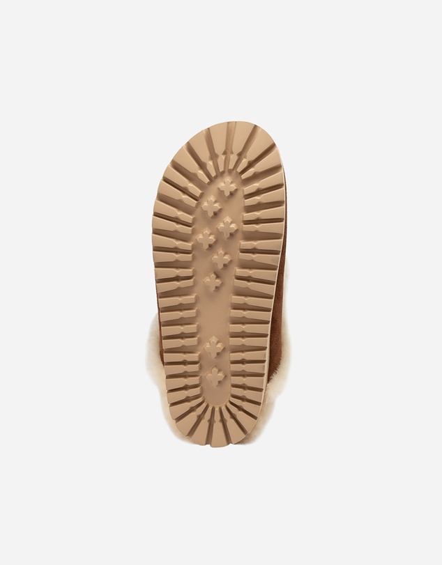 Ozwear Connection Uggs - Ugg Priya Knit Logo Shearling Slipper