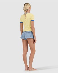 Rolla's - Script Ringer Tee