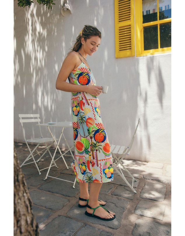 NEXT - Midi Slip Summer Dress