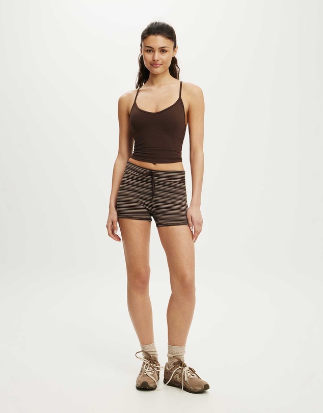 Cotton On Body Active - Ultra Smooth Tie Front Micro Short