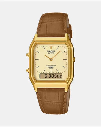 Casio - AQ230 Leather Band