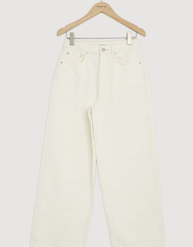 Revibe - Repaired Assembly Label Denim Womens Jeans