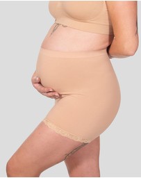B Free Intimate Apparel - Maternity Anti-Chafing Petite Cotton Shorts