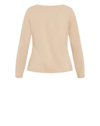 City Chic - Annie V Neck Top