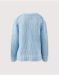 Ceres Life - Sage Chunky Knit Crew