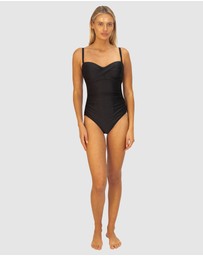 Baku Swimwear - Rococco D/DD Bandeau One piece Swimsuit