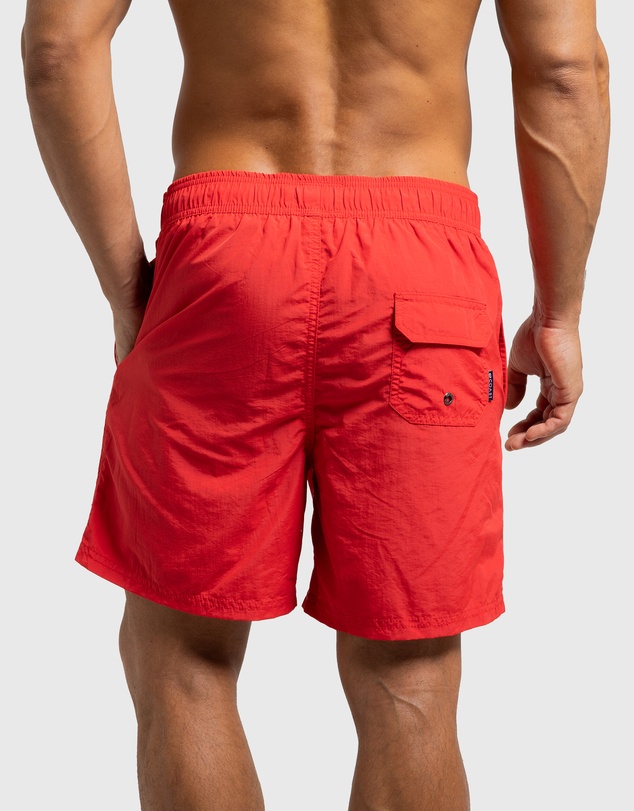 Coast Clothing - Red Swim Shorts