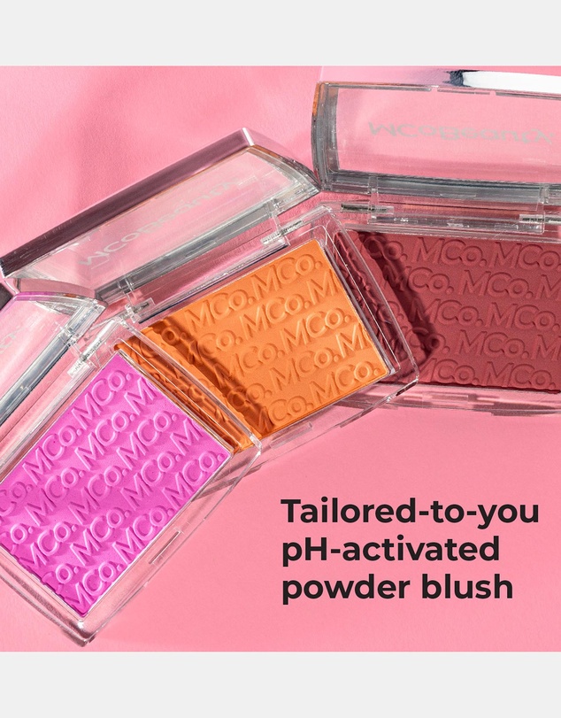 MCoBeauty - Glow Up pH Powder Blush - Peach Pop