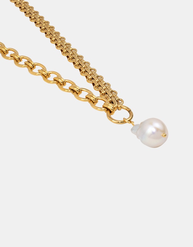 Zoe Olivia - Waterproof Chunky Pearl Statement Necklace