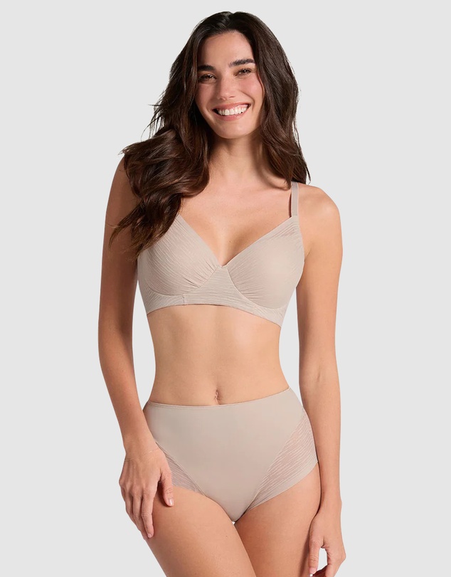 Leonisa - Sheer Undetectable Medium Control High Waist Shaping Brief