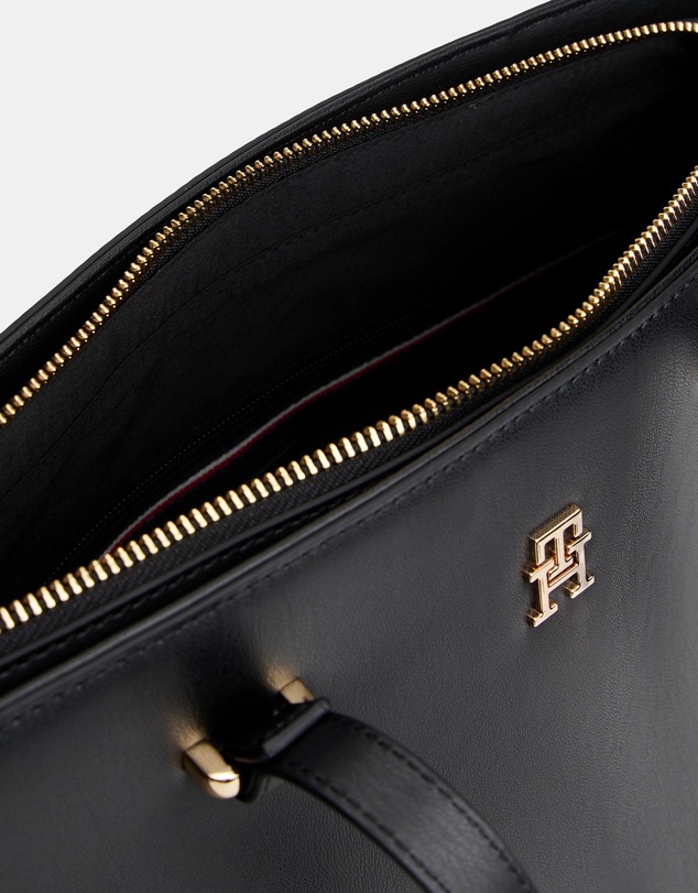 Tommy Hilfiger - Gold Detail Zipped Tote Bag