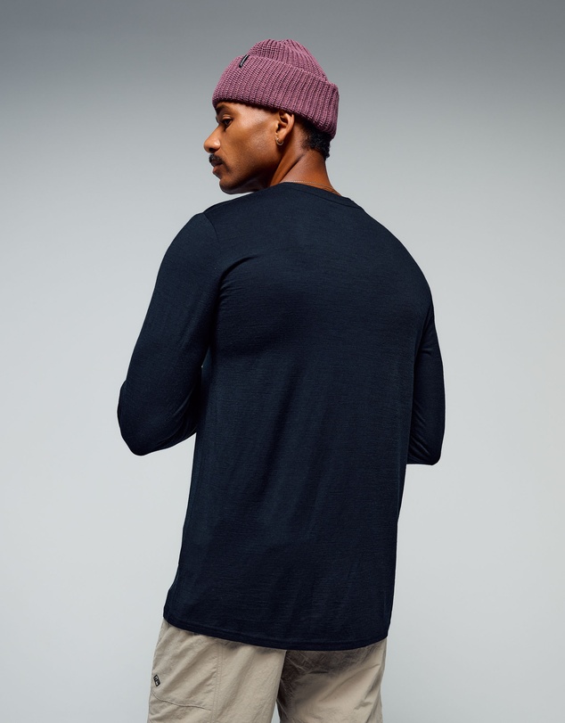 Kathmandu - 100% Merino Long Sleeve V-Top