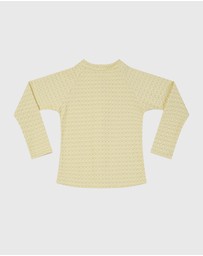 Aqua Blu Kids - Stepping Stones Long Sleeve Rash Vest - Babies
