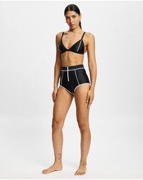 Duskii - High Waist Zip Bottom