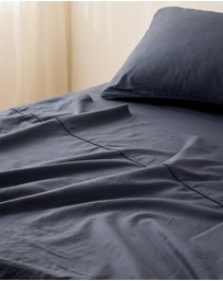 Sheet Society - Leo Washed Cotton Full Sheet Set