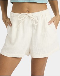 Billabong - Womens Wanderer Elastic Waist Shorts