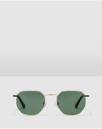 Hawkers Co - HAWKERS - Polarized Gold Aligator SIXGON Sunglasses for Men and Women UV400