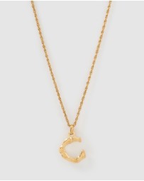 Arms Of Eve - Luxe Letter Necklace - Small