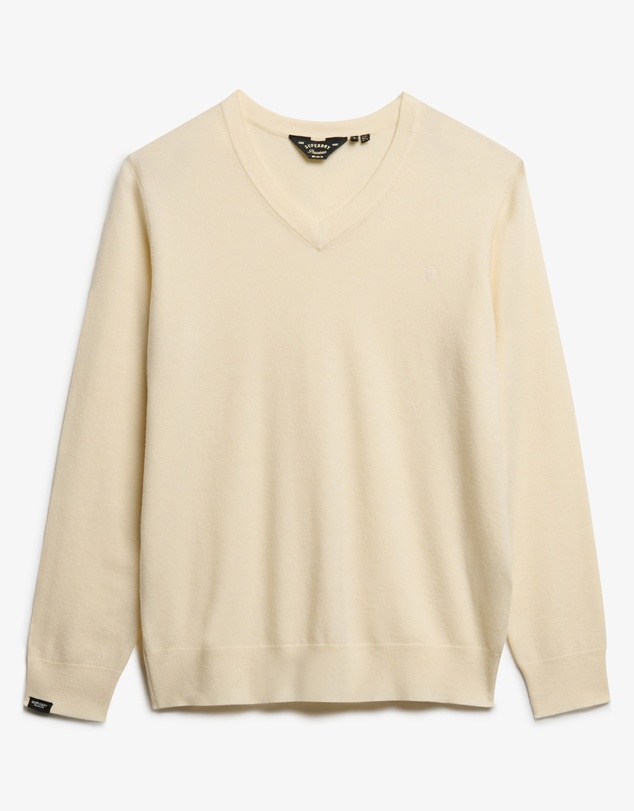 Superdry - Classic V Neck Slim Fit Jumper