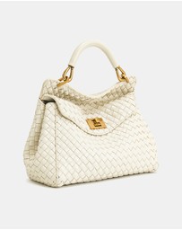 JW PEI - Lucia Classic Top Handle Woven Bag