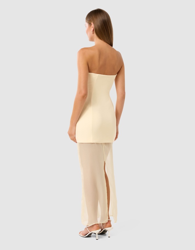 Forever New - Pamela Sheer Strapless Midi Dress