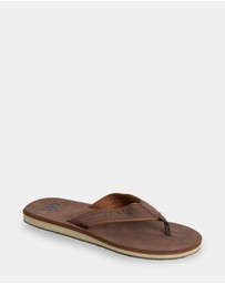 Quiksilver - Mens Carver Nubuck Thongs