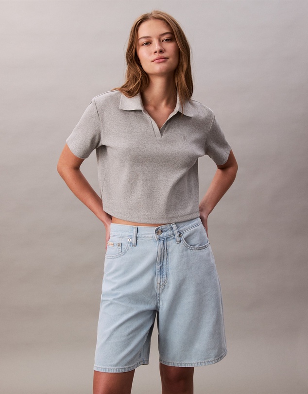 Calvin Klein Jeans - Relaxed Linen Blend Bermuda Shorts