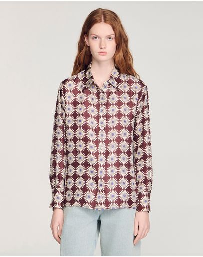 MARRON / BLEU