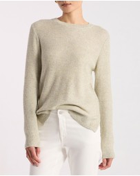 David Lawrence - Moss Stitch Knit Jumper