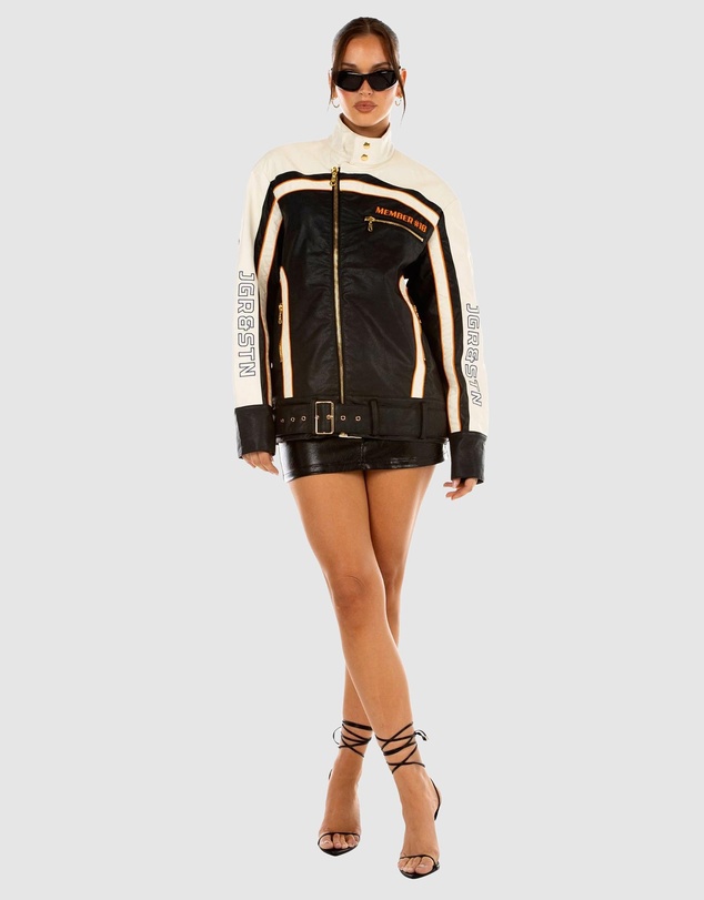 JGR & STN - Brooklyn Oversized Moto Jacket