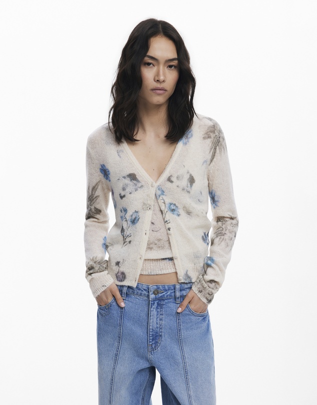 Desigual - Straight Jeans With Inverted Effect
